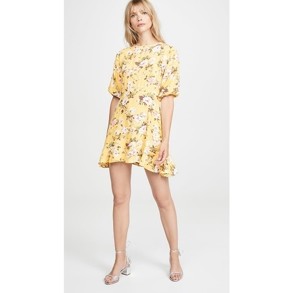 Faithfull The Brand Floral Jeanette Mini Dress - Picture 4 of 10